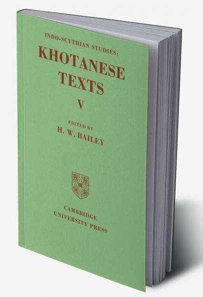 Indo-Scythian Studies Volume V