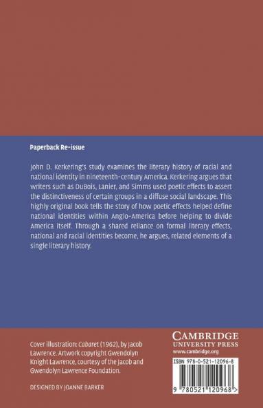 The Poetics of National and Racial Identity in Nineteenth-Century American Literature