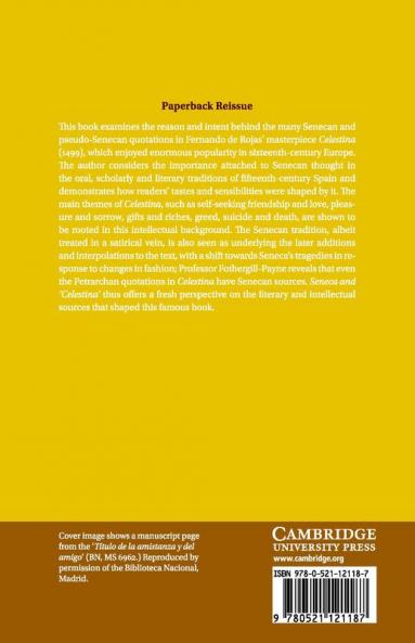 Seneca and Celestina