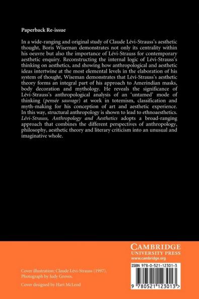 Levi-Strauss Anthropology and Aesthetics