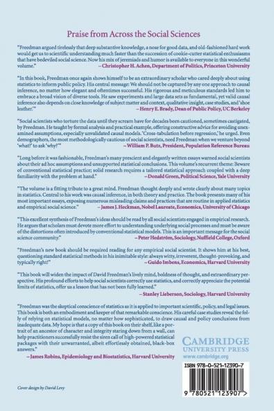 Statistical Models and Causal Inference