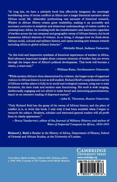 Warfare in African History