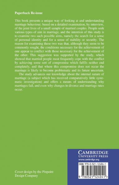 Identity and Stability in Marriage