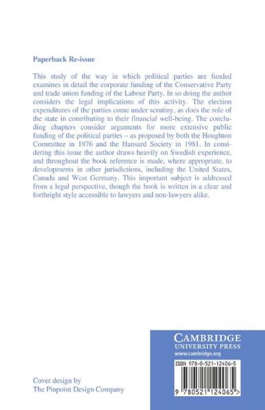 The Funding of Political Parties in Britain