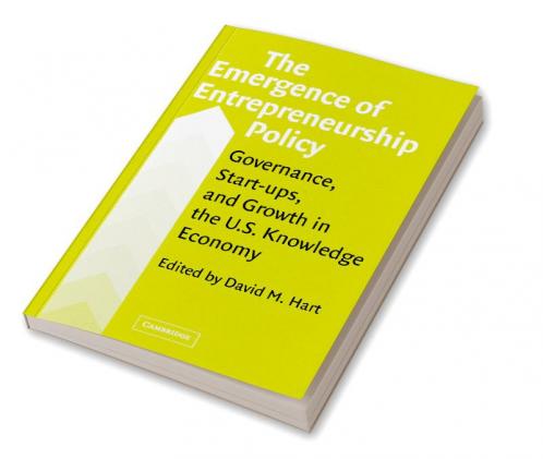 The Emergence of Entrepreneurship Policy