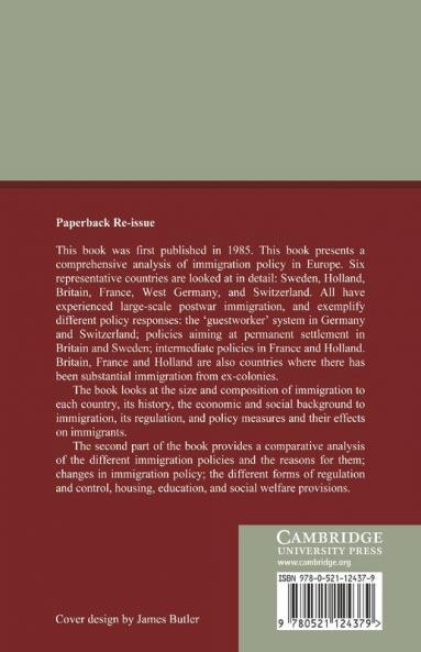 European Immigration Policy