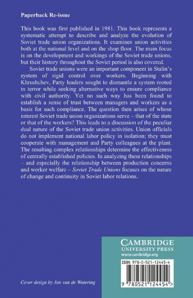 Soviet Trade Unions