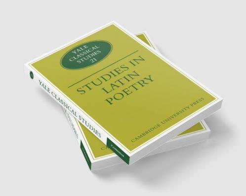 Studies in Latin Poetry