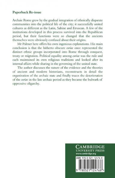 The Archaic Community of the Romans