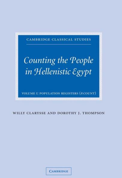 Counting the People in Hellenistic Egypt