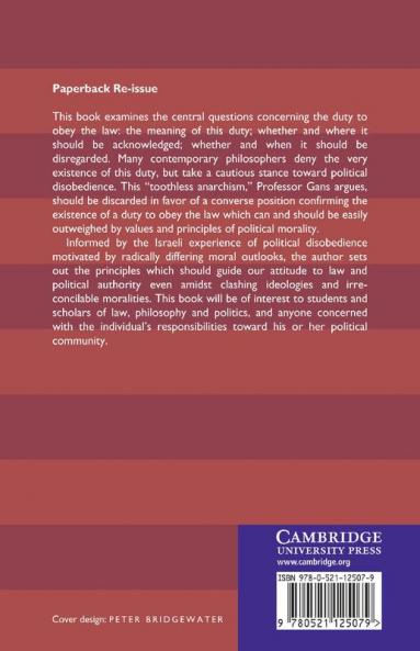 Philosophical Anarchism and Political Disobedience