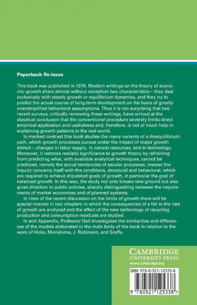 The Path of Economic Growth