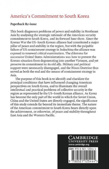 America's Commitment to South Korea