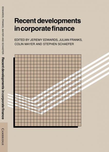 Recent Developments in Corporate Finance