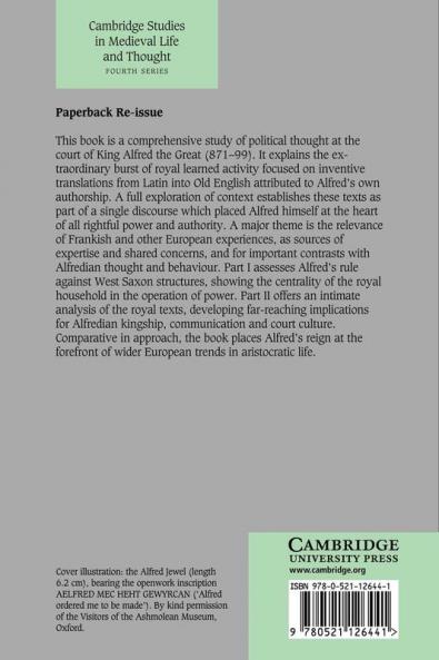 The Political Thought of King Alfred the Great