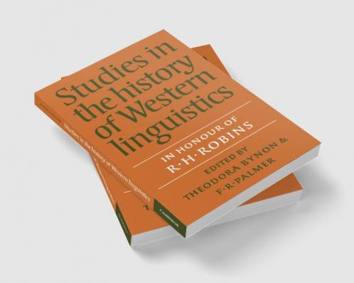 Studies in the History of Western Linguistics