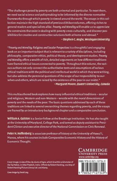 Poverty and Morality