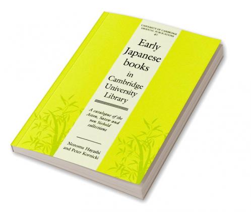 Early Japanese Books in Cambridge University Library