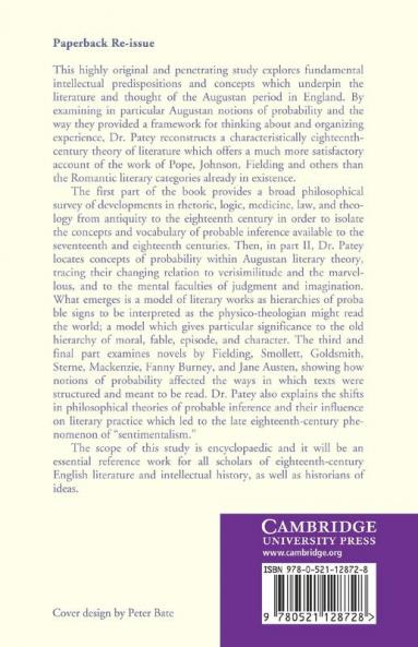 Probability and Literary Form