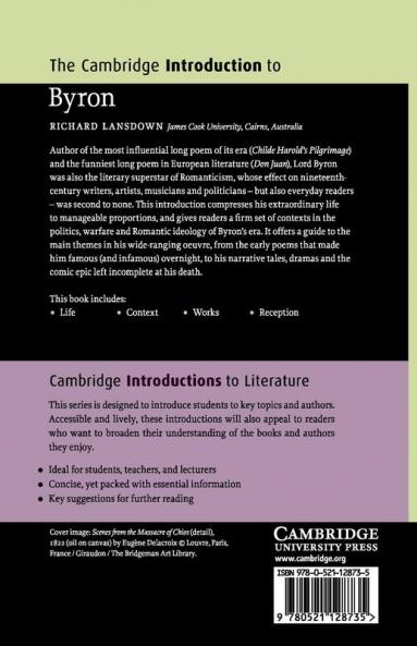 The Cambridge Introduction to Byron