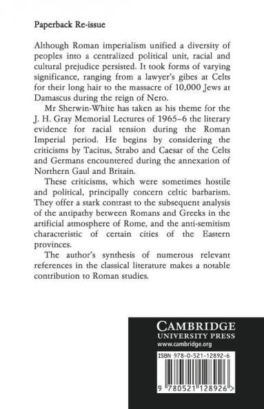 Racial Prejudice in Imperial Rome