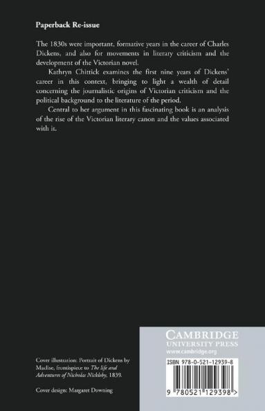 Dickens and the 1830s