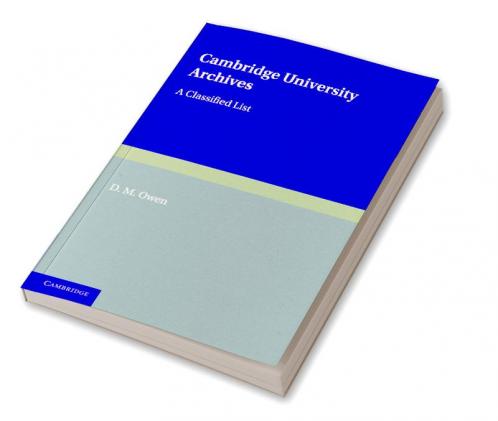 Cambridge University Archives