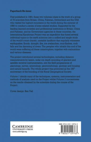 The International Karakoram Project