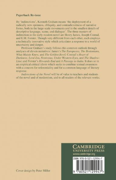 Indirections of the Novel
