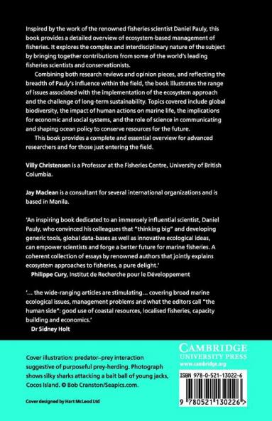 Ecosystem Approaches to Fisheries