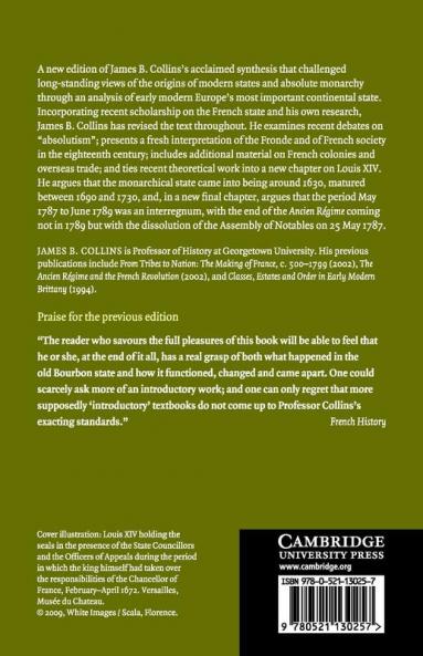 The State in Early Modern France