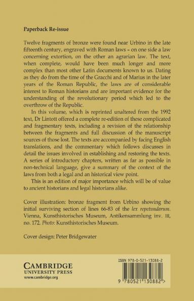 Judicial Reform and Land Reform in the Roman Republic