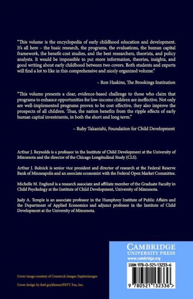 Childhood Programs and Practices in the First Decade of Life
