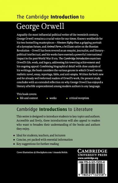 The Cambridge Introduction to George Orwell