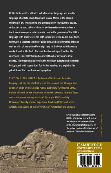 The Elements of Hittite