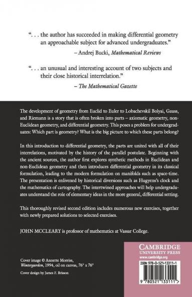 Geometry from a Differentiable Viewpoint Second Edition