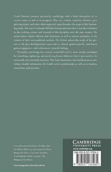 A History of Personality Psychology