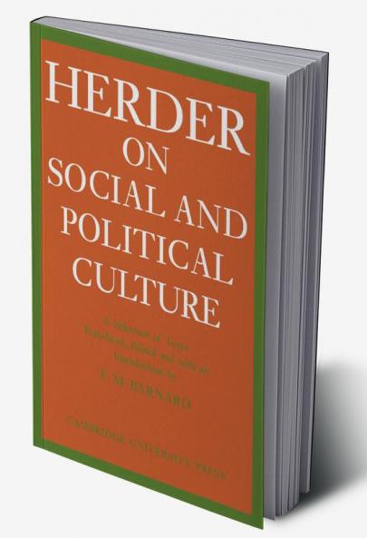 J. G. Herder on Social and Political Culture