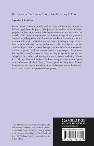 The Jewess in Nineteenth-Century British Literary Culture