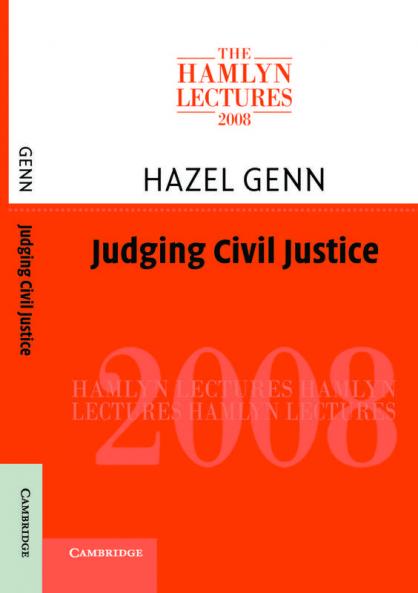Judging Civil Justice
