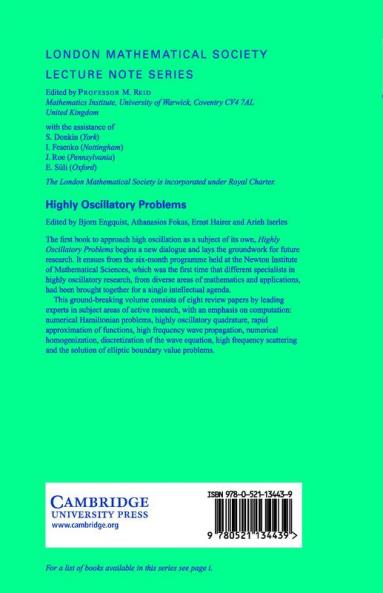 Highly Oscillatory Problems