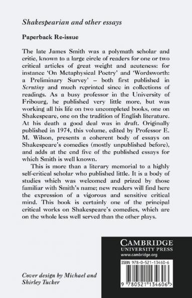 Shakespearian and Other Essays
