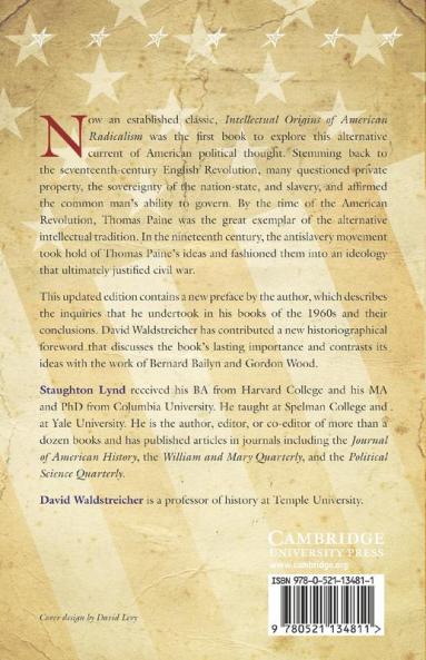 Intellectual Origins of American Radicalism