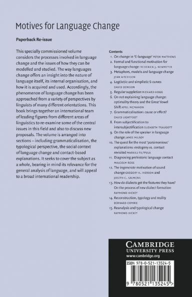 Motives for Language Change