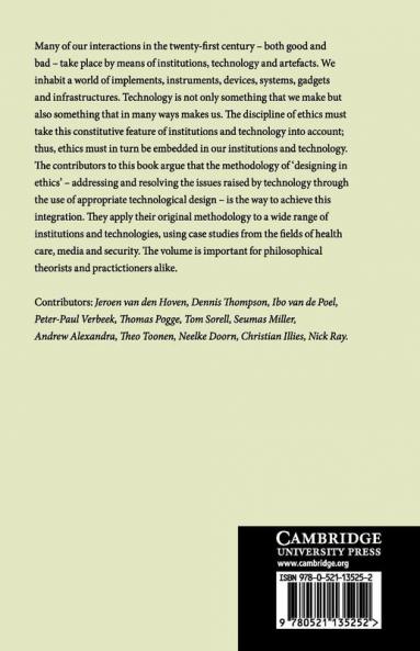 Designing in Ethics