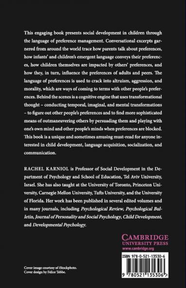 Social Development as Preference Management