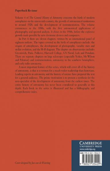 The General History of Astronomy