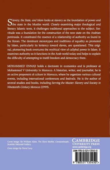 Slavery the State and Islam