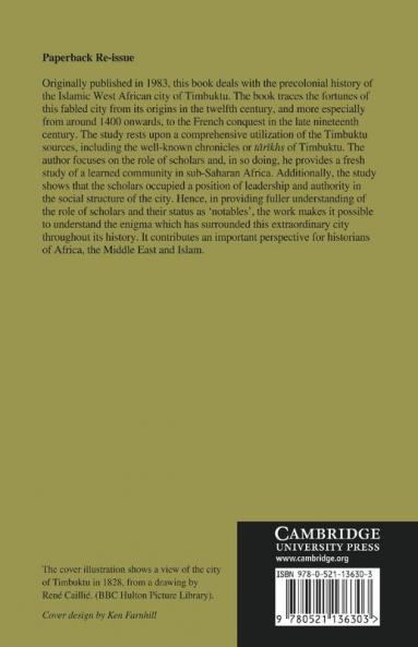 Social History of Timbuktu