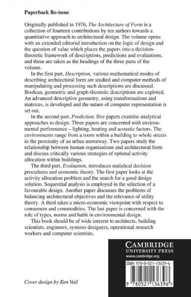 The Architecture of Form